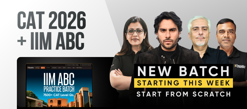 CAT 2026 + IIM ABC Batch  