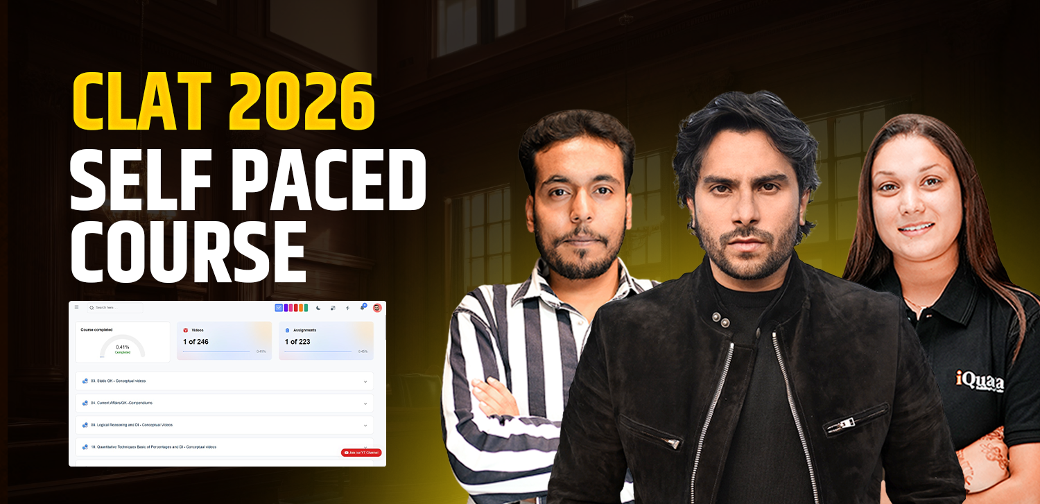 CLAT 2026 Self Paced Course 