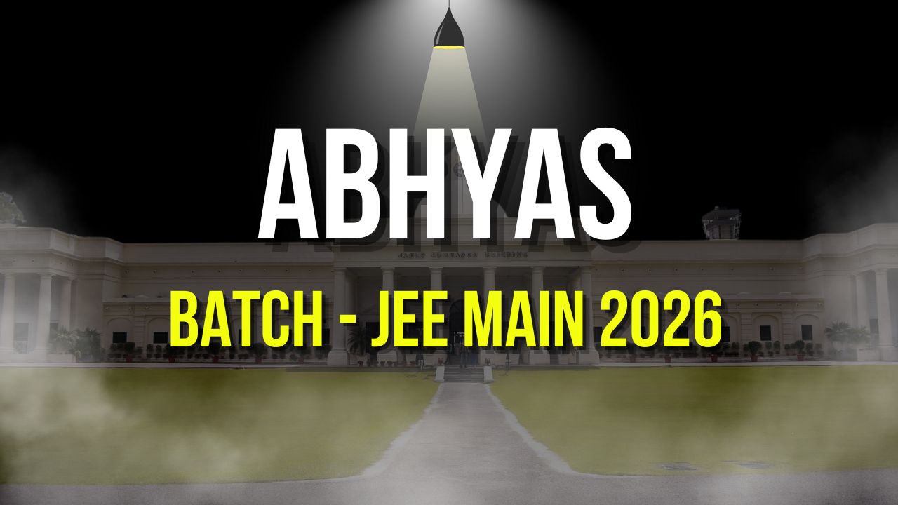 IIT JEE Mains 2026 Abhyas Batch