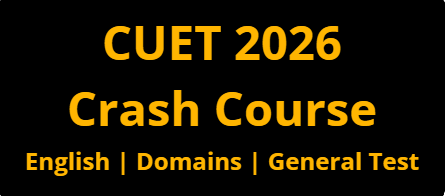 CUET 2026 Crash Course