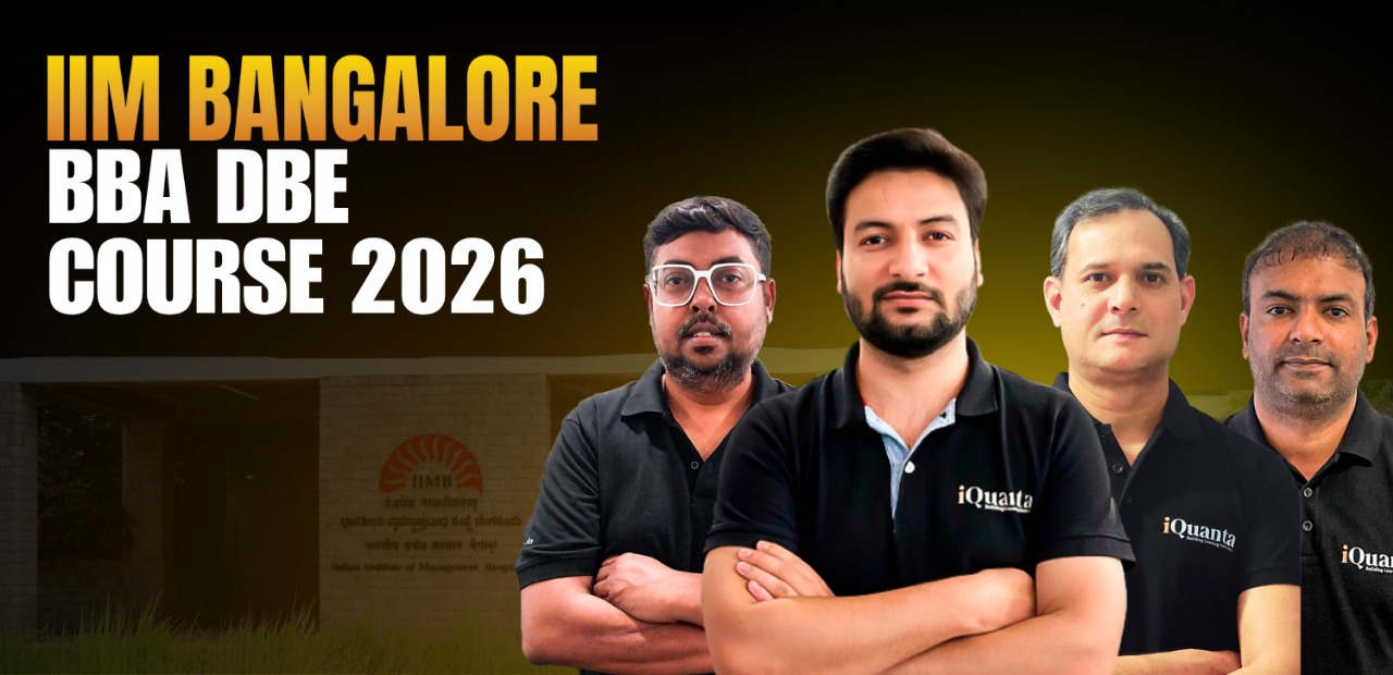 IIM Bangalore BBA DBE Course 2026