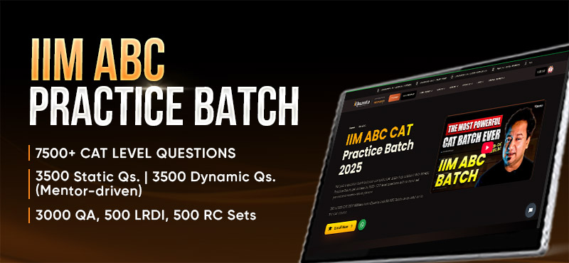 IIM ABC Practice Batch 2025