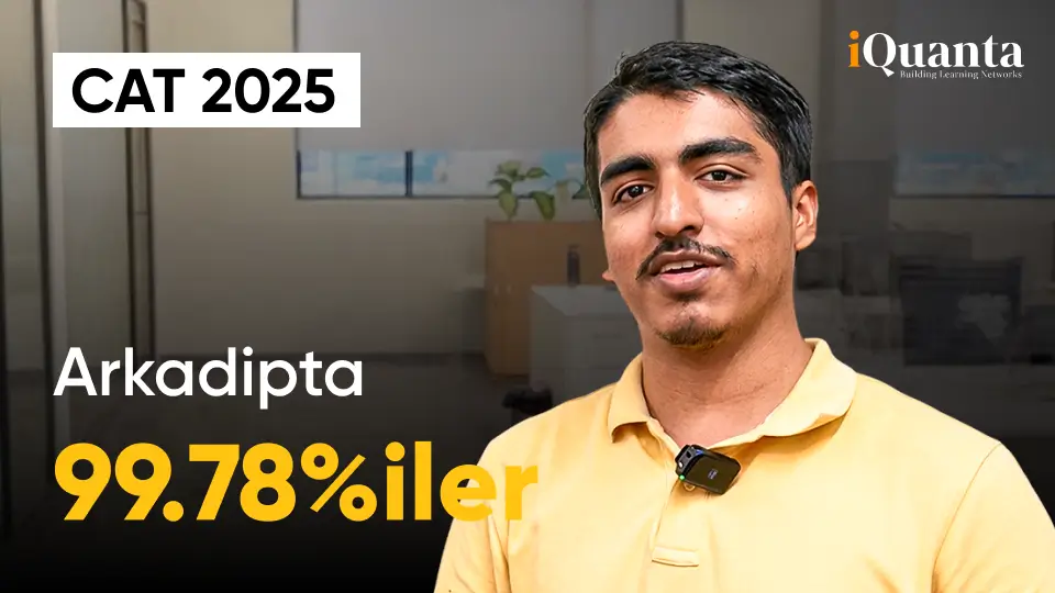 CAT Topper Arkadipta