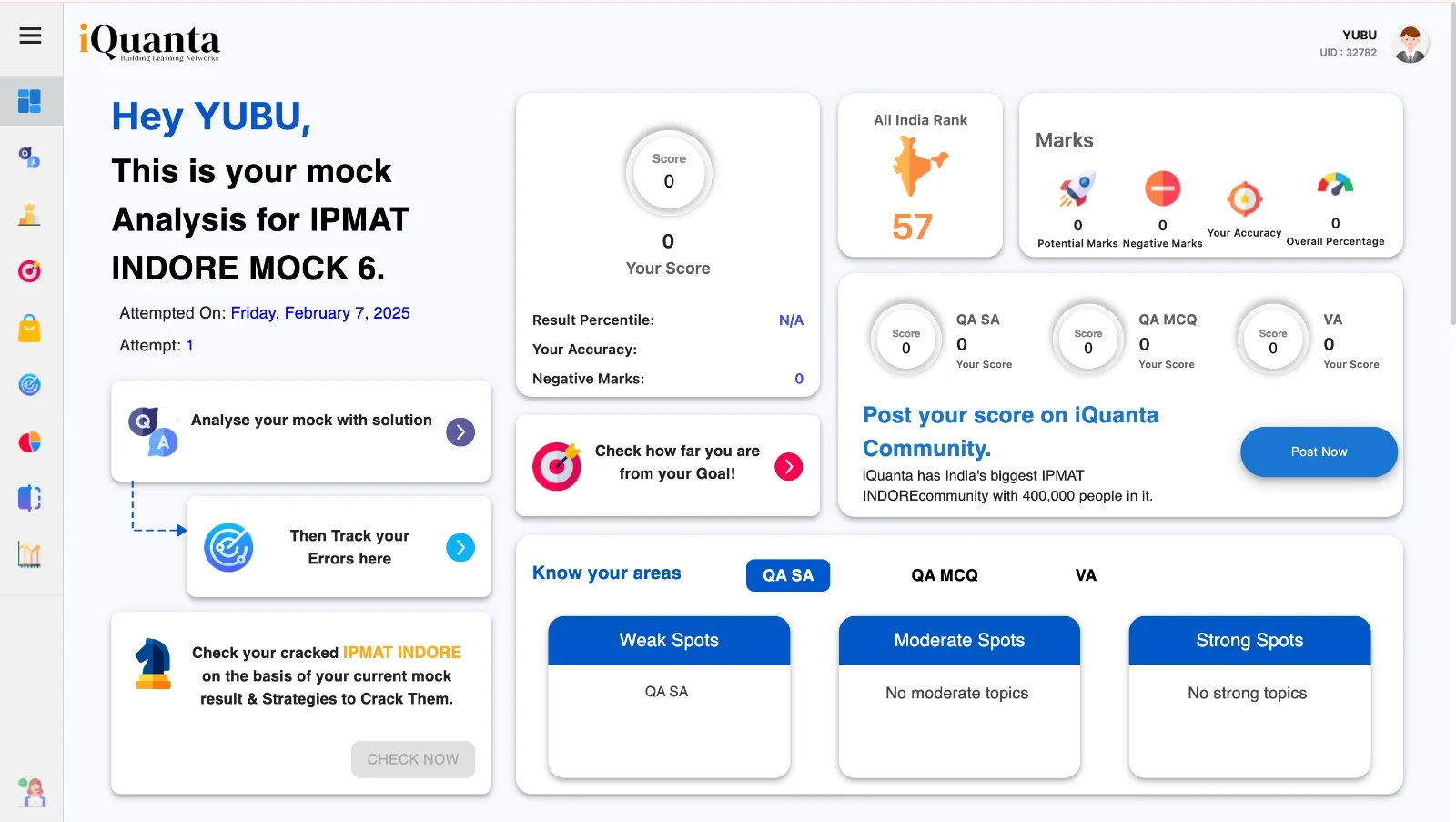 CUET Mock Test 