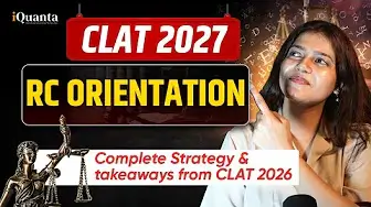 Complete RC strategy and takeways from CLAT 2026 | CLAT 2027