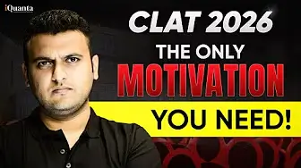 CLAT 2026 Motivation: How to Handle Pressure, Fear & Panic Inside the Exam Hall