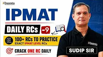 IPMAT Reading Comprehension Playlist