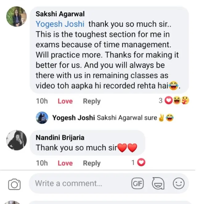 IPMAT Topper Feedback