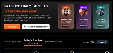 CAT Daily Target