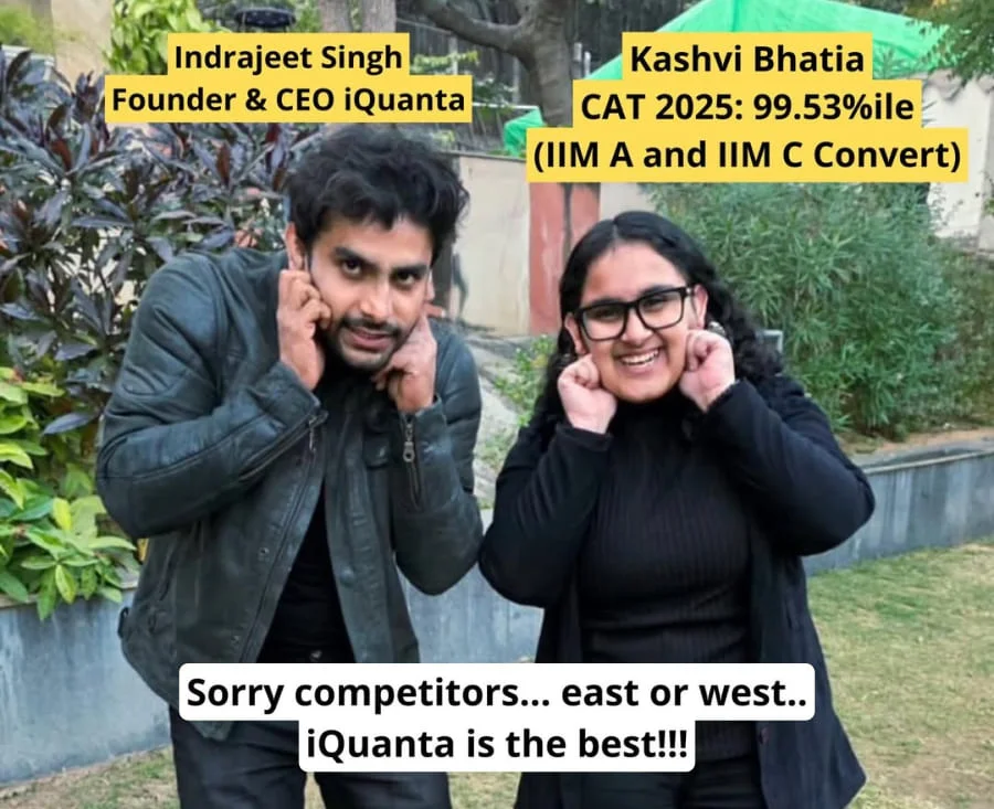 Kashvi Bhatia CAT 2025 99.53%ile