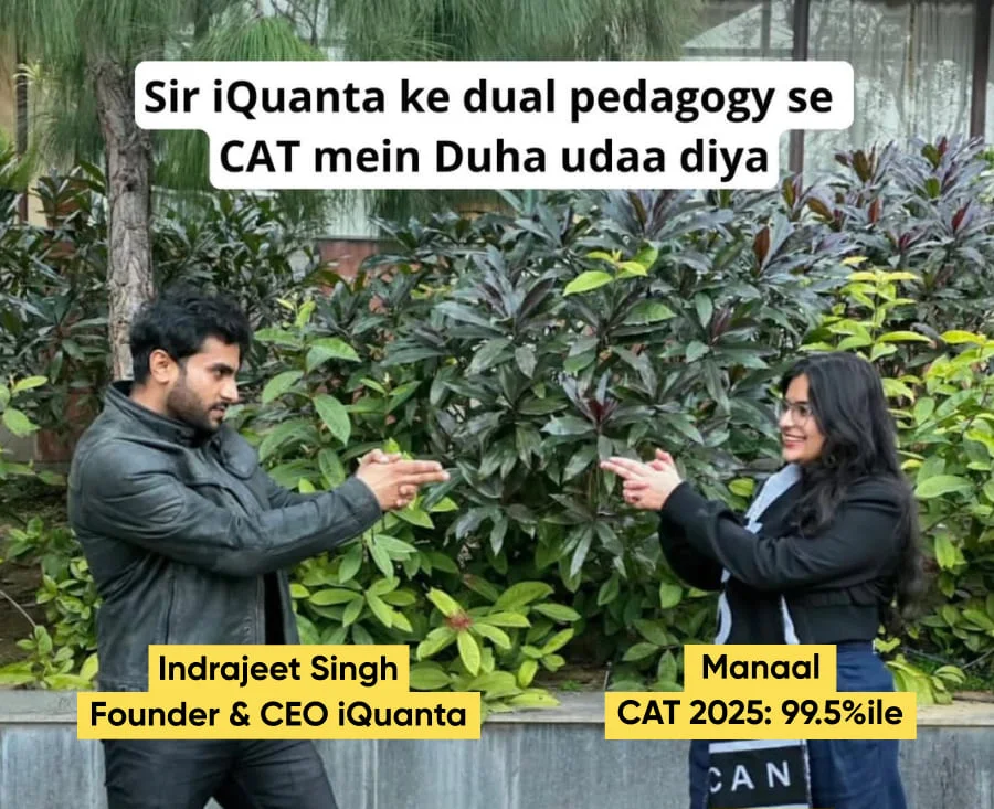 Manaal CAT 2025 99.5%ile