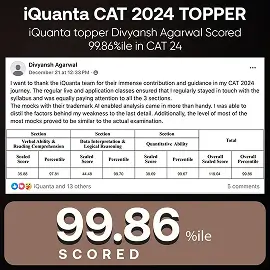 CAT Toppers