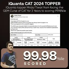 CAT Toppers