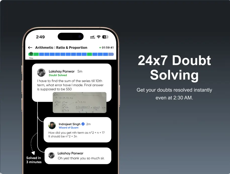 24*7 Doubts Solving