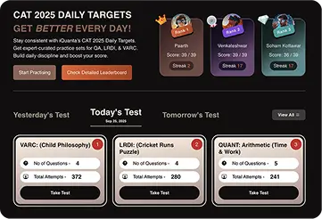 CAT Daily Target