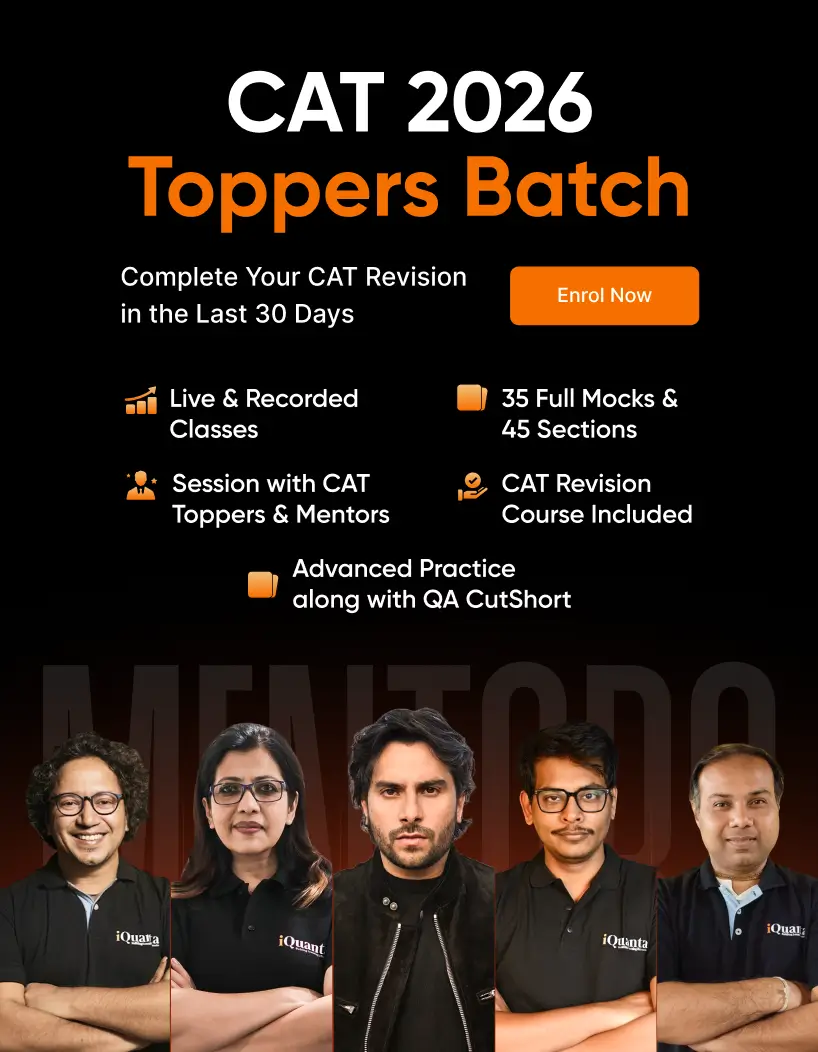 CAT Toppers Batch