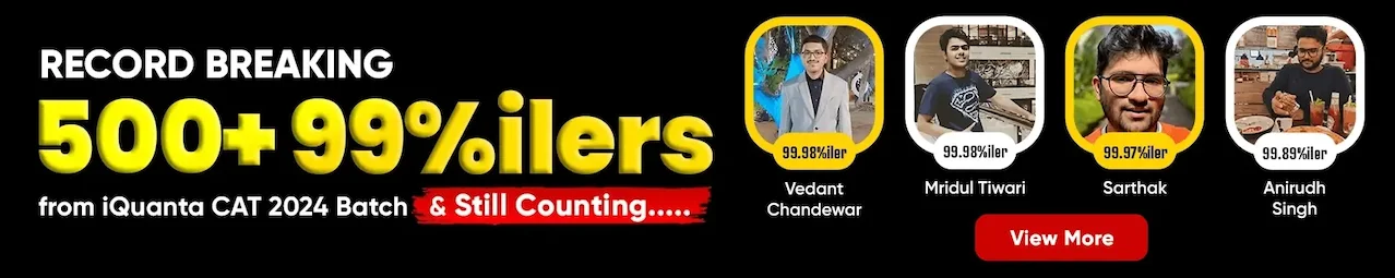iQuanta CAT 2024 Toppers