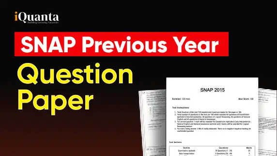 Attempt PYQ in Real SNAP Mode