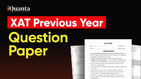 Attempt PYQ in Real XAT Mode