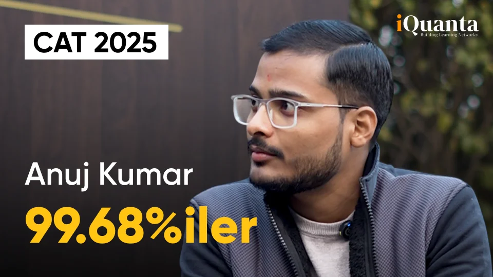 CAT Topper Anuj Kumar