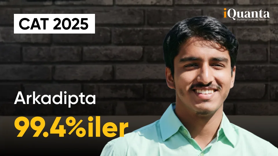 CAT Topper Arkadipta