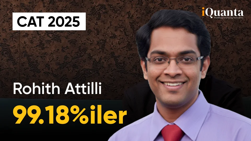 CAT Topper Rohith Attili