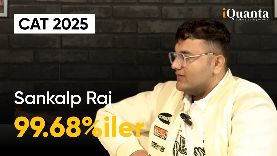 CAT Topper Sankalp Raj
